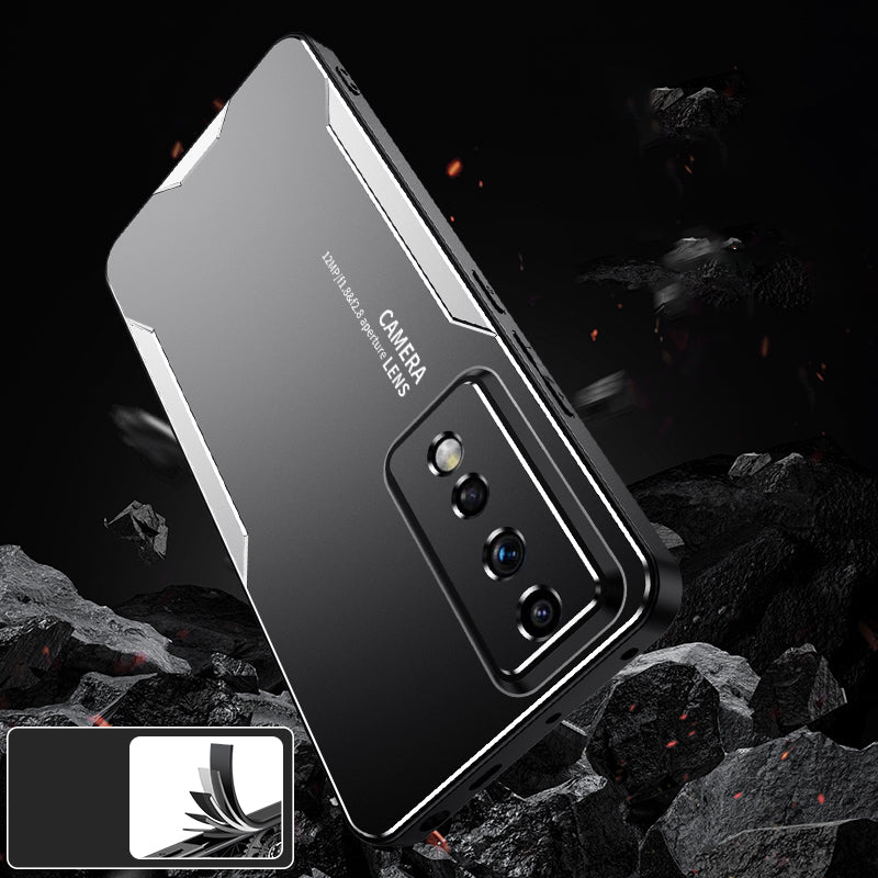 For Honor 80 GT 5G Case Dropproof Aluminium Alloy+PC+TPU Phone Back Cover For Honor 80 GT 5G Case Dropproof Aluminium Alloy+PC+TPU Phone Back Cover